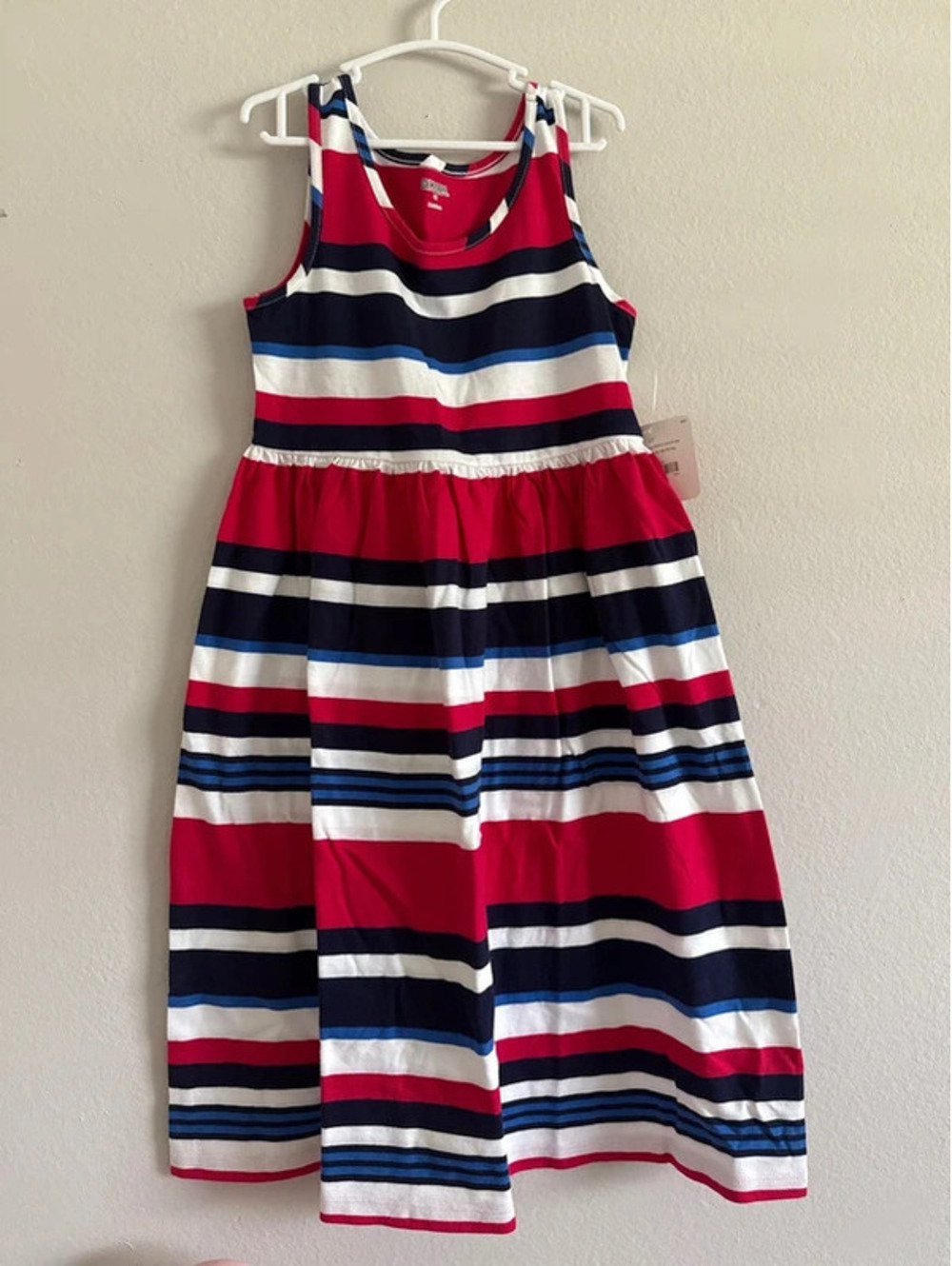 Gymboree red, white and blue striped dress